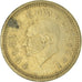 Moneda, Turquía, 1000 Lira, 1994, BC+, Níquel - latón, KM:997