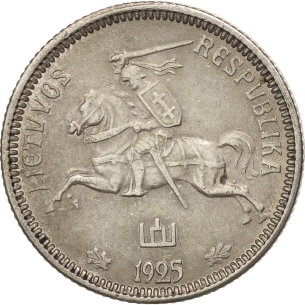 Moneta, Lituania, Litas, 1925, King's Norton, SPL-, Argento, KM:76