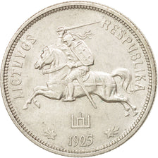 Moneta, Lituania, 5 Litai, 1925, King's Norton, SPL-, Argento, KM:78