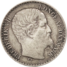Münze, Danish West Indies, Frederik VII, 3 Cents, 1859, Altona, SS, Silber