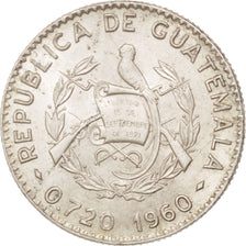 Guatemala, 5 Centavos, 1960, SPL-, Argento, KM:261