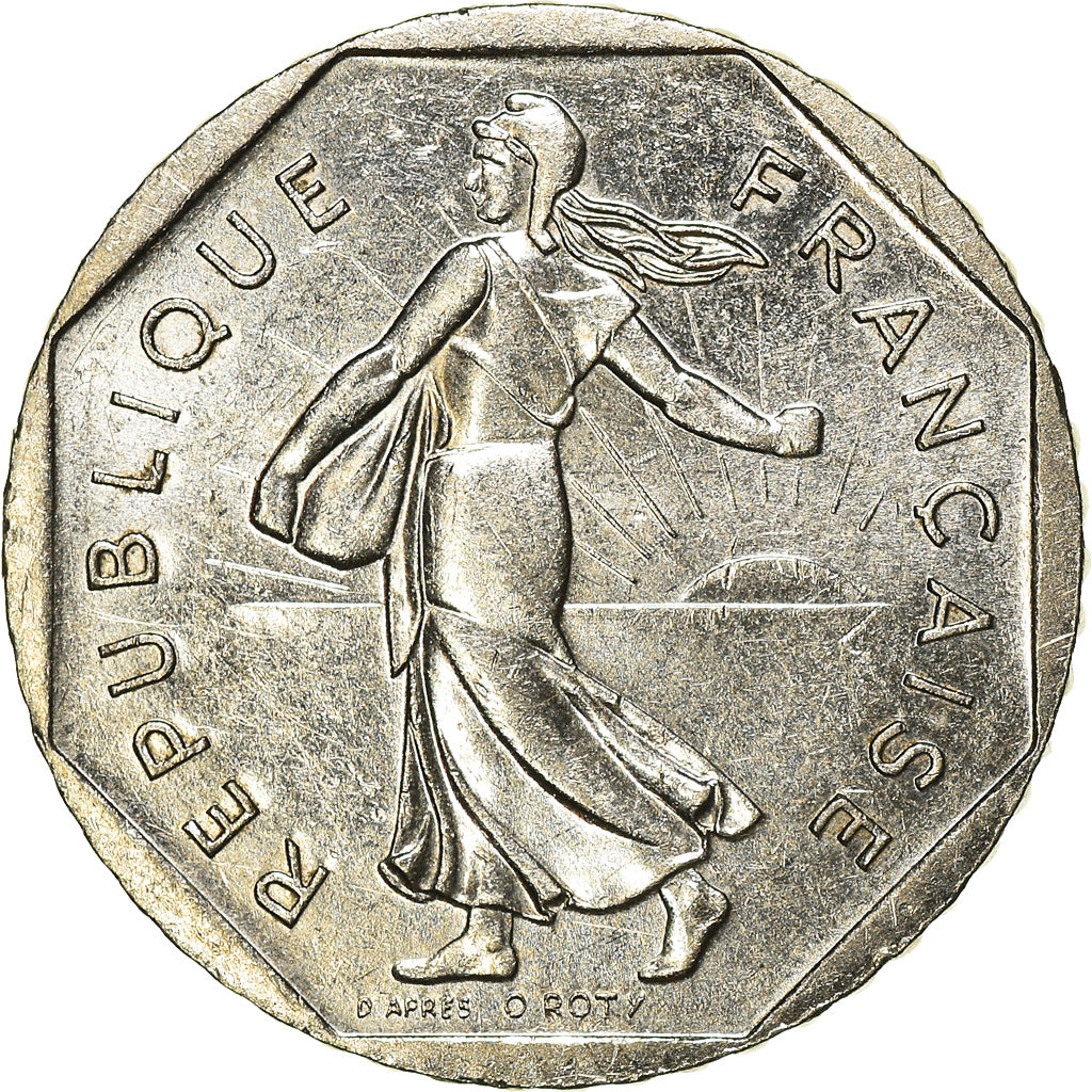 Moneta, Francia, Semeuse, 2 Francs, 2000, BB+, Nichel, KM:942.1, Gadoury:547