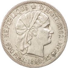 Haiti, Gourde, 1895, Paris, SPL-, Argento, KM:46
