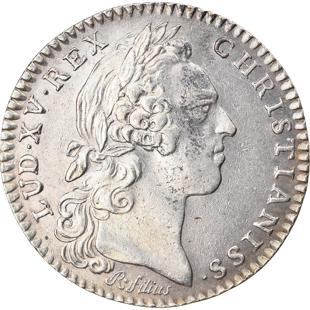 Francia, Token, Louis XV, Trésor Royal, History, 1758, Roettiers fils, BB