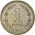 Moeda, Argentina, Peso, 1960, EF(40-45), Aço Revestido a Níquel, KM:57