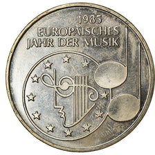 Moneta, Niemcy - RFN, 5 Mark, 1985, Stuttgart, Germany, MS(63), Miedź-Nikiel