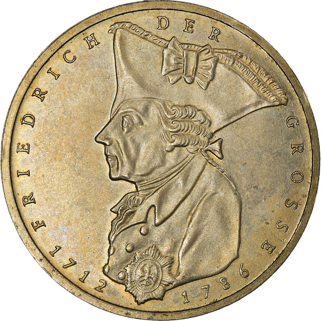 Coin, GERMANY - FEDERAL REPUBLIC, 5 Mark, 1986, Stuttgart, Germany, EF(40-45)