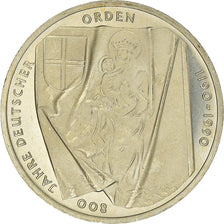 Coin, GERMANY - FEDERAL REPUBLIC, 10 Mark, 1990, Hamburg, Germany, MS(63)