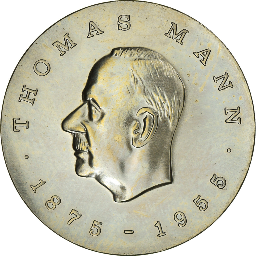 Coin, GERMAN-DEMOCRATIC REPUBLIC, 5 Mark, 1975, MS(63), Nickel-brass, KM:54