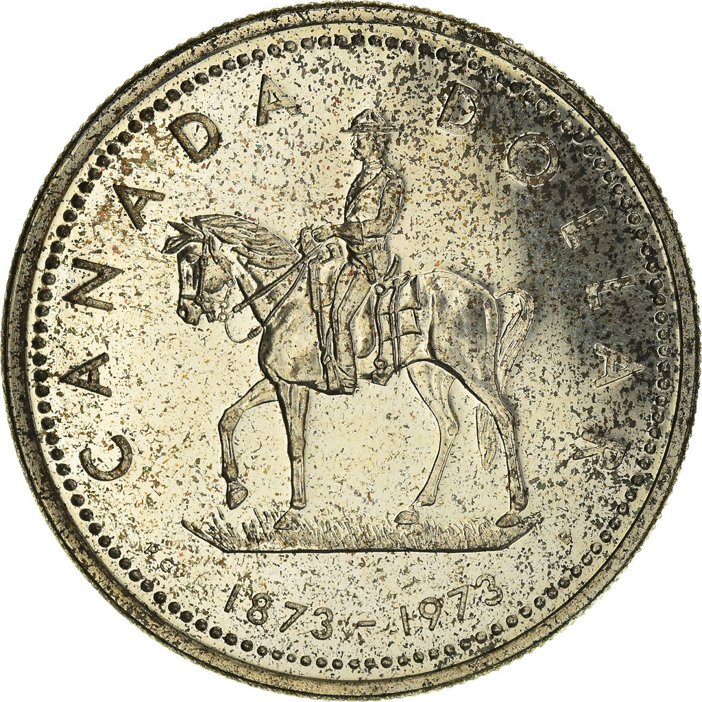 Coin, Canada, Elizabeth II, Dollar, 1973, Royal Canadian Mint, Ottawa