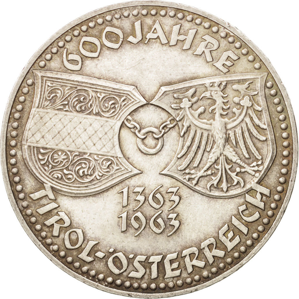 Austria, 50 Schilling, 1963, MS(63), Silver, KM:2894