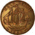 Moeda, Grã-Bretanha, Elizabeth II, 1/2 Penny, 1965, AU(50-53), Bronze, KM:896