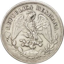 Mexiko, Peso, 1902, Zacatecas, EF(40-45), Silver, KM:409.3