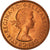 Moeda, Grã-Bretanha, Elizabeth II, 1/2 Penny, 1965, AU(55-58), Bronze, KM:896