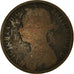 Moneta, Gran Bretagna, Victoria, Penny, 1890, B+, Bronzo, KM:755
