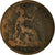 Coin, Great Britain, Victoria, Penny, 1890, F(12-15), Bronze, KM:755