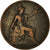 Moneta, Wielka Brytania, Victoria, Penny, 1901, VF(20-25), Brązowy, KM:790