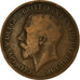 Coin, Great Britain, George V, Penny, 1919, F(12-15), Bronze, KM:810