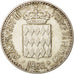 Monaco, Rainier III, 10 Francs, 1966, SPL, Argento, KM:146