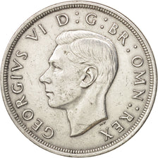 Großbritannien, George VI, Crown, 1937, AU(50-53), Silver, KM:857