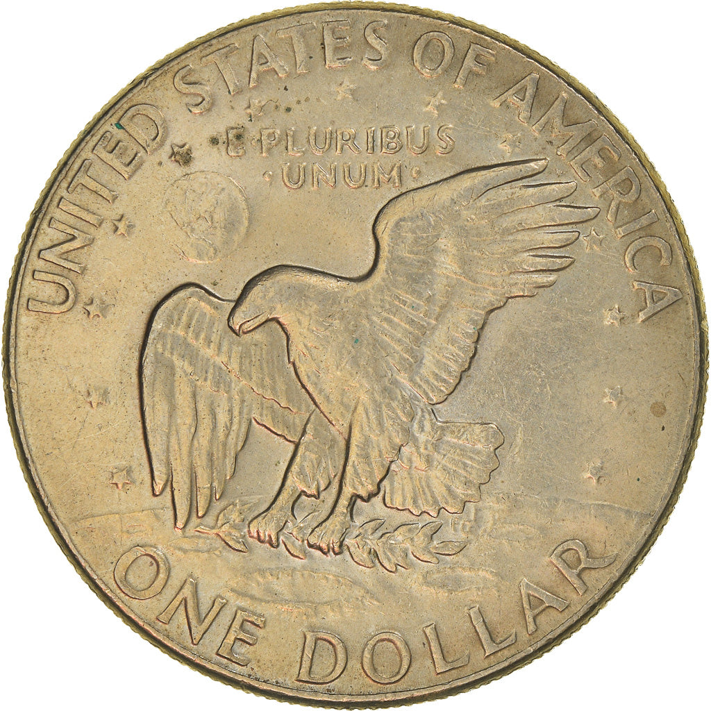 Coin, United States, Eisenhower Dollar, Dollar, 1977, Denver, EF(40-45)
