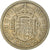 Moneda, Gran Bretaña, Elizabeth II, 1/2 Crown, 1954, BC+, Cobre - níquel