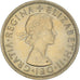 Coin, Great Britain, Elizabeth II, Florin, Two Shillings, 1965, AU(50-53)
