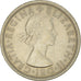 Moeda, Grã-Bretanha, Elizabeth II, Florin, Two Shillings, 1967, AU(50-53)