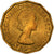 Coin, Great Britain, Elizabeth II, 3 Pence, 1967, MS(60-62), Nickel-brass
