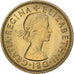 Coin, Great Britain, Elizabeth II, Shilling, 1962, AU(50-53), Copper-nickel
