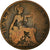 Moeda, Grã-Bretanha, George V, 1/2 Penny, 1925, VF(20-25), Bronze, KM:809