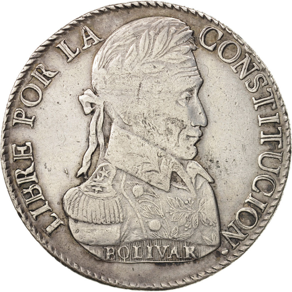 Bolivien, 8 Soles, 1832, EF(40-45), Silver, KM:97