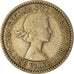 Coin, Great Britain, Elizabeth II, 6 Pence, 1953, VF(20-25), Copper-nickel