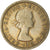 Coin, Great Britain, Elizabeth II, 6 Pence, 1954, VF(20-25), Copper-nickel