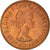Coin, Great Britain, Elizabeth II, Penny, 1967, AU(55-58), Bronze, KM:897