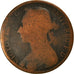 Moeda, Grã-Bretanha, Victoria, Penny, 1891, F(12-15), Bronze, KM:755