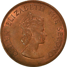 Coin, Jersey, Elizabeth II, 1/12 Shilling, 1966, EF(40-45), Bronze, KM:26