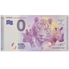 France, Tourist Banknote - 0 Euro, 14/ Parc Zoologique Cerza, 2015, UNC