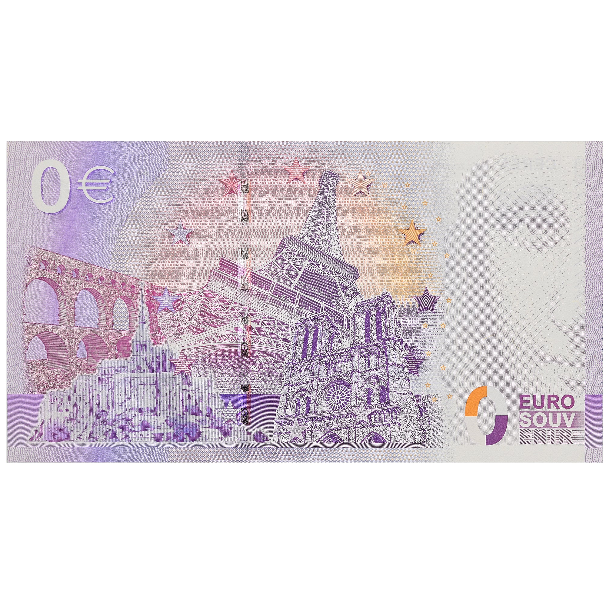 France, Tourist Banknote - 0 Euro, 14/ Parc Zoologique Cerza, 2015, UNC