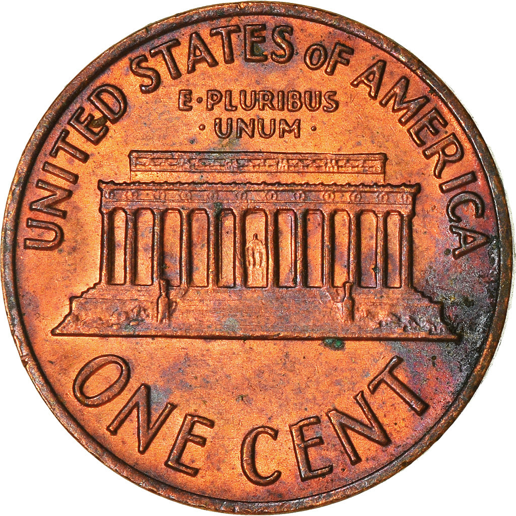Coin, United States, Lincoln Cent, Cent, 1972, U.S. Mint, Philadelphia
