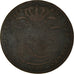 Moneda, Bélgica, Leopold I, 5 Centimes, 1833, BC, Cobre, KM:5.2