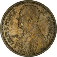 Moneta, Monaco, Louis II, 20 Francs, Vingt, 1947, MB, Rame-nichel, KM:124
