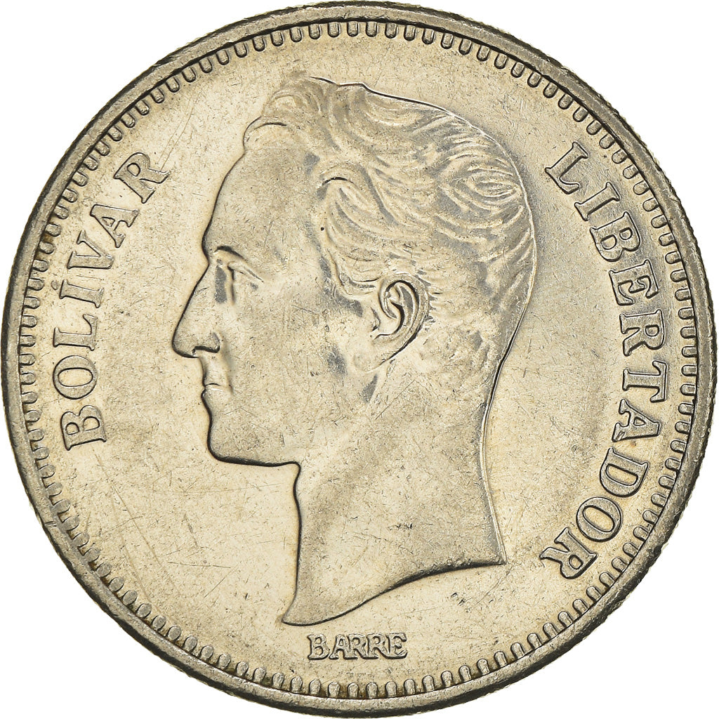 Munten, Venezuela, 2 Bolivares, 1988, ZF, Nickel, KM:43