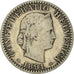 Monnaie, Suisse, 20 Rappen, 1891, Bern, TB, Nickel, KM:29