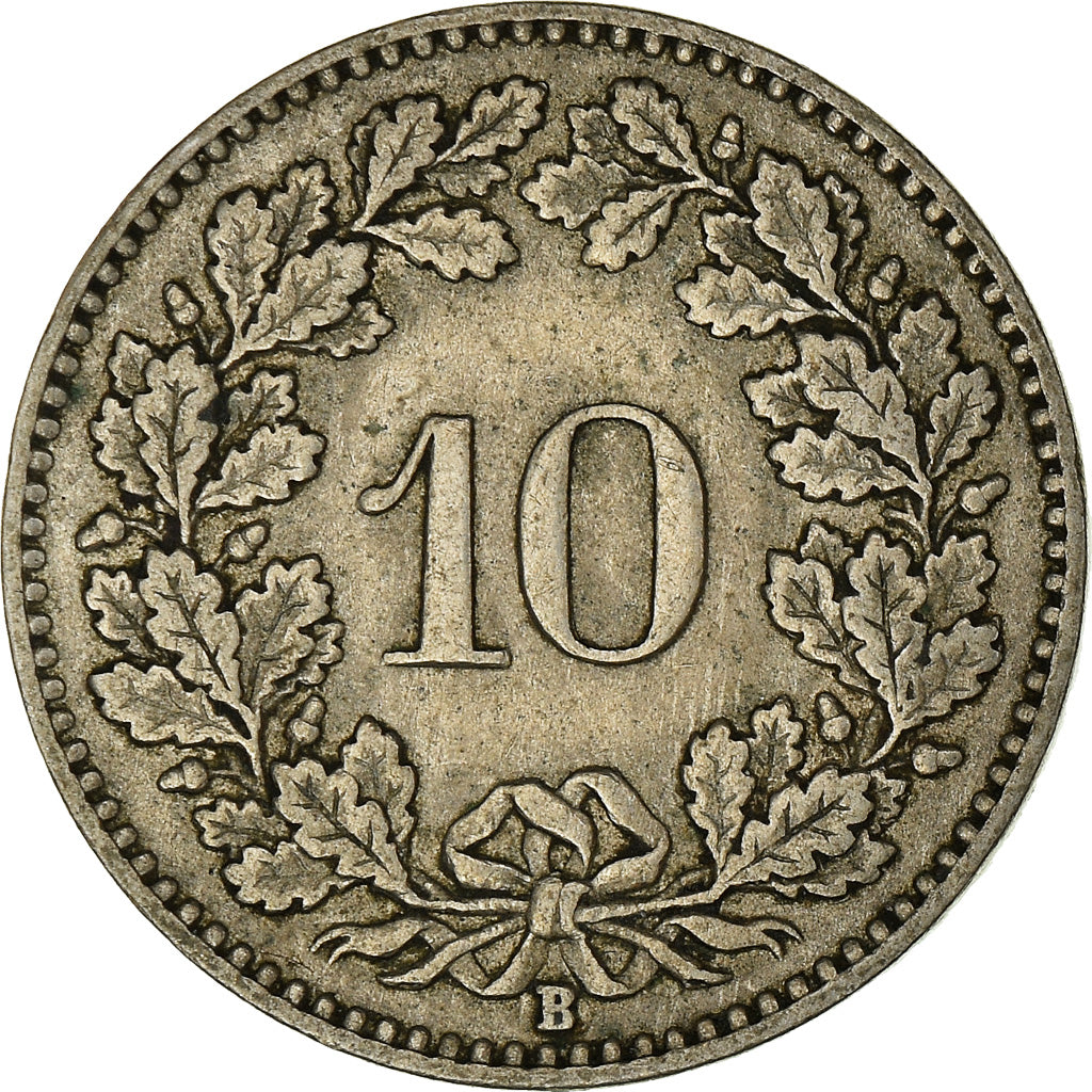 Monnaie, Suisse, 10 Rappen, 1922, Bern, TB+, Cupro-nickel, KM:27