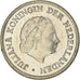 Monnaie, Pays-Bas, 25 Cents, 1980, TB+, Aluminium, KM:Pn136