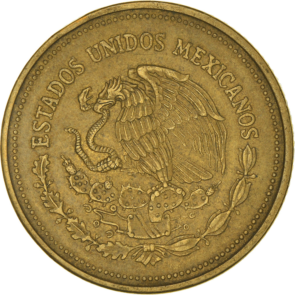 Moneda, México, 1000 Pesos, 1990, Mexico City, BC+, Aluminio - bronce, KM:536