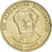 Moneta, Giamaica, Elizabeth II, Dollar, 1991, Franklin Mint, BB, Nichel-ottone