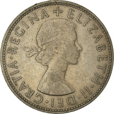 Coin, Great Britain, Elizabeth II, 1/2 Crown, 1964, EF(40-45), Copper-nickel