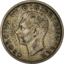 Coin, Great Britain, George VI, Florin, Two Shillings, 1943, VF(30-35), Silver